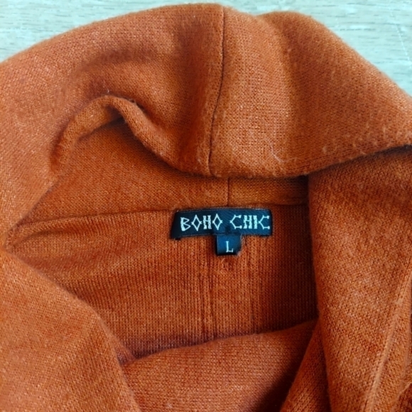 Boho Chic Cowl Neck Oversized Sweater - Picture 13 of 14